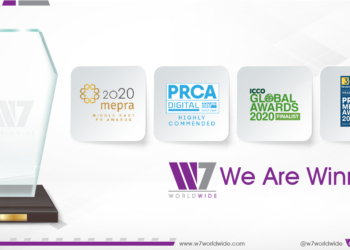 W7Worldwide Becomes GCC Region’s Leading Independent Communications Agency with Record Number of Industry Awards
