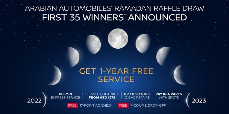 AWR-AAC-nissan-ramadan raffle winners