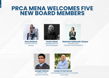 PRCA MENA welcomes five new Board Members