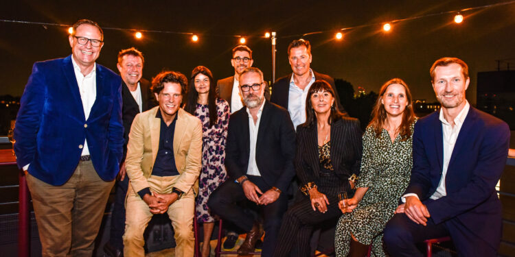 Pictured left to right; Fabian Prüschenk, Hervé Poupon, Violeta Velasquez, Pierre-Emmanuel Muller, Mathias Brüll. Seated left to right; Florian Haller, Stéphane Perrot; Carole Giroud, Marion Dolbeau and Markus Noder