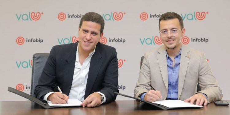valU collaboration with Infobip