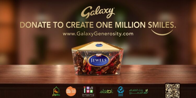 Mars Middle East & Africa sets target of one million donations through Galaxy Chocolate Arabia campaign during Ramadan