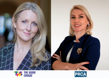 Left to right - Alice Weightman, CEO, The Work Crowd & Monika Fourneaux, Head of EMEA, PRCA