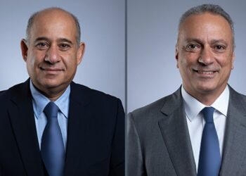 من اليمين تامر العمري - شريف تاوضروس